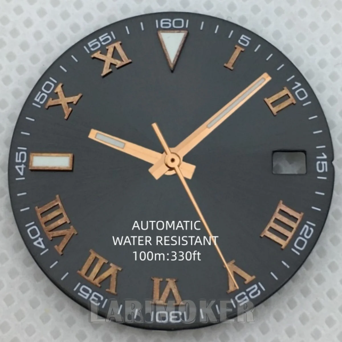 29mm Watch Dial Features Black White Blue Gray Date Display Settings Suitable For NH35 NH36 Automatic Movement Watch Accessories
