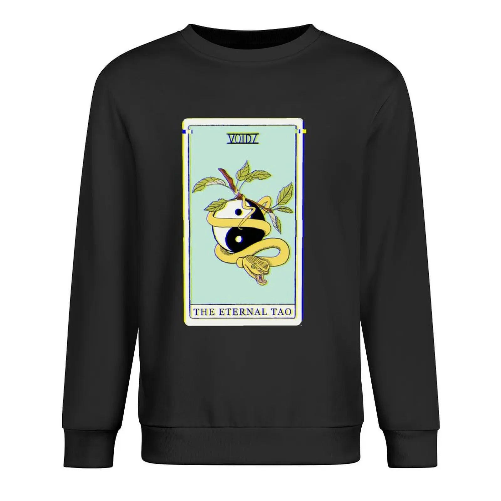 

The Eternal Tao Tarot Card -Glitch version Pullover men's sweat-shirt set men's clothing tracksuit men sweatshirt men