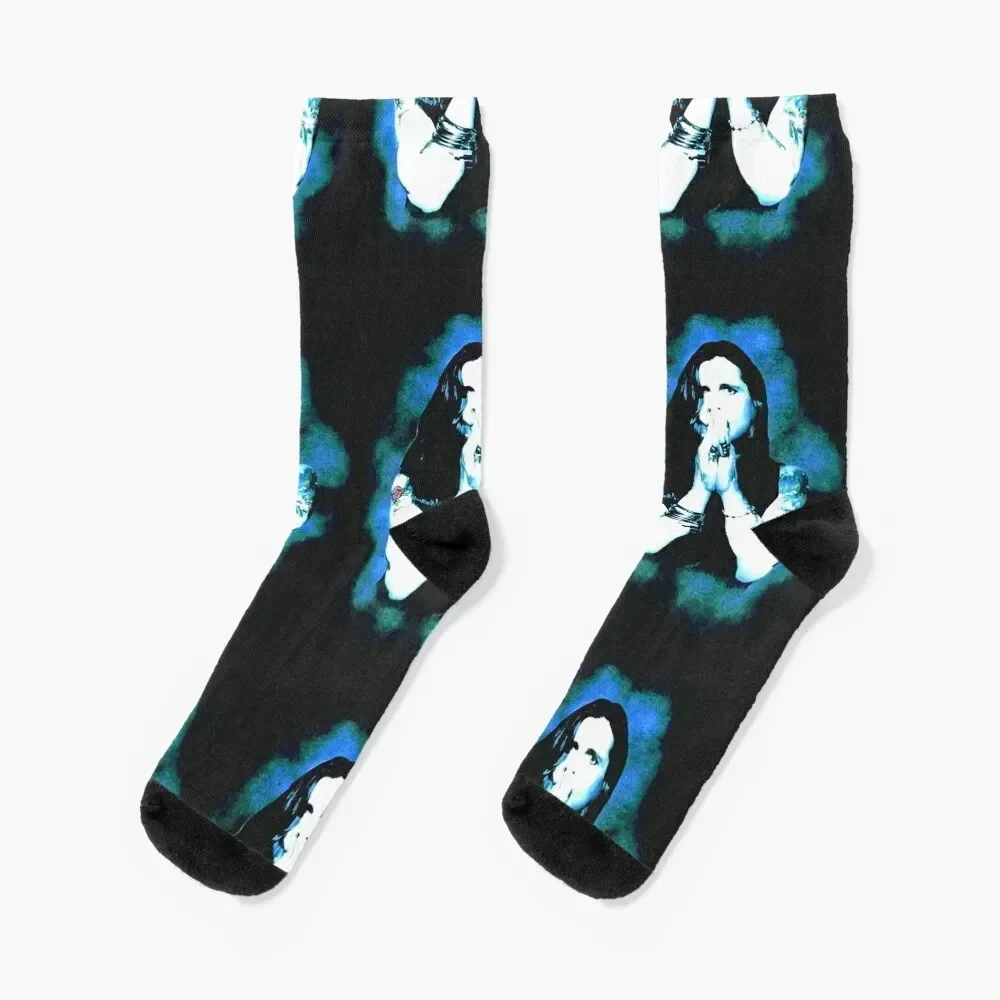 Vintage 90s 1996 96 Ozzy Osbourne Retirement Sucks Socks compression funny gift Ladies Socks Men's