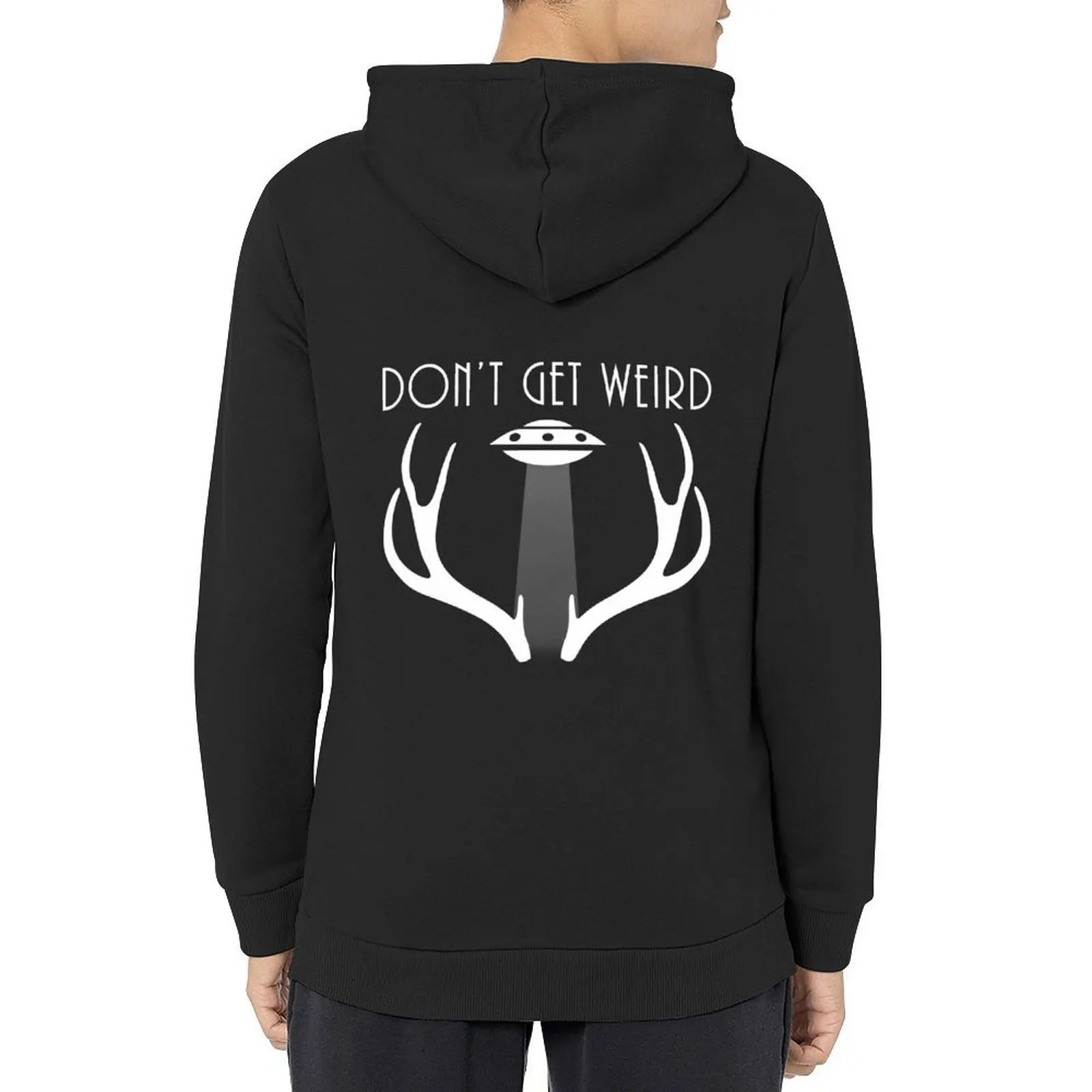 

Don't Get Weird Hoodie men clothing winter clothes korean style clothes autumn jacket men graphic hoodies