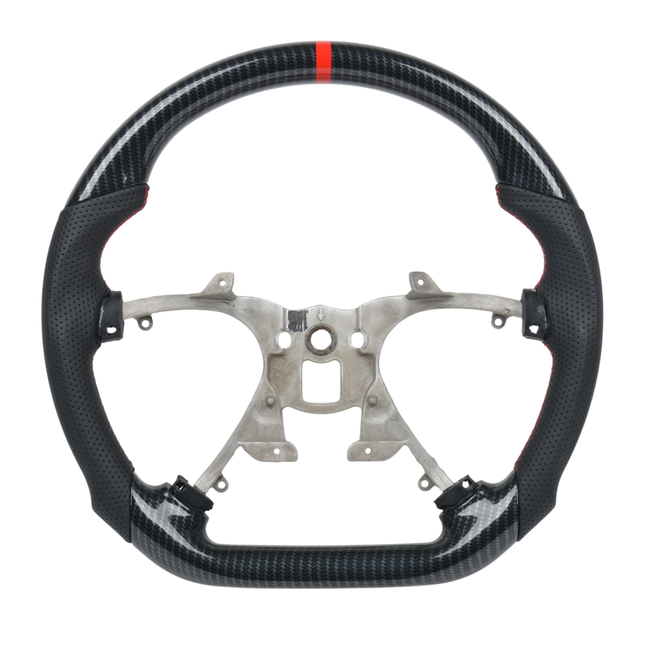 

Hydro Dip Carbon Fiber Perforated Leather Steering Wheel For Chevrolet Silverado 2007-2013 Suburban 2007-2013 Tahoe 2007-2013