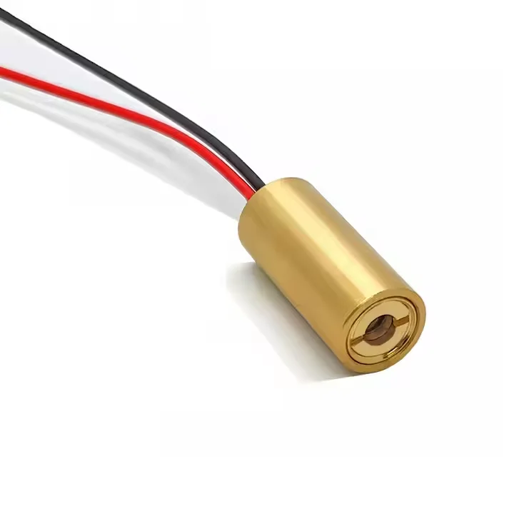 5mw 635nw 10x22mm Internal Focus Dot Red Laser Module Industrial Positioning Dot Laser Diode Module