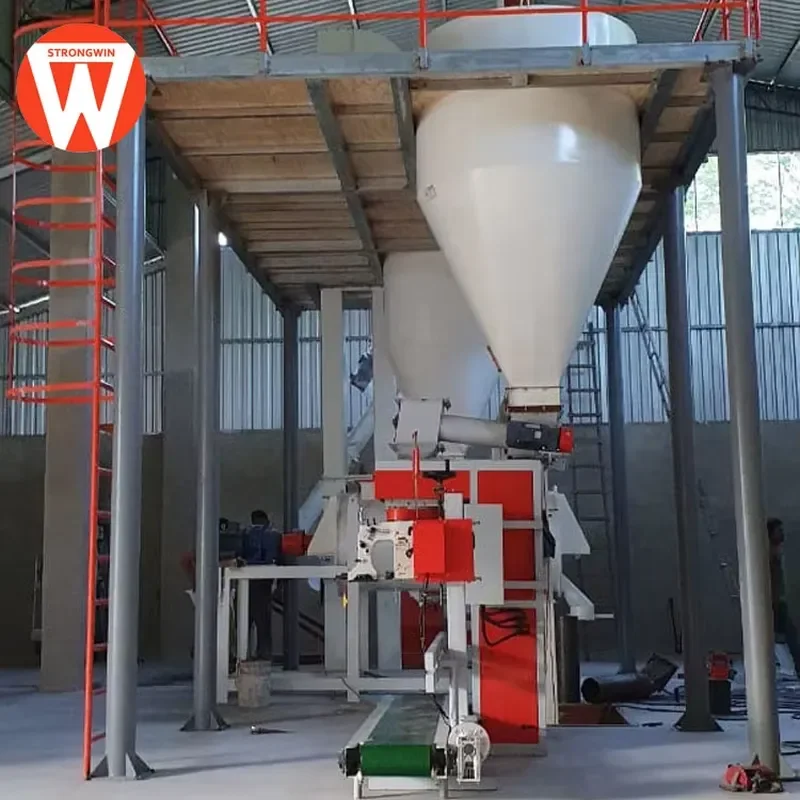 Recycling Machine 2026 Automatic 3t/h Complete Animal Chicken Feed Powder Production Line Plant Efficient Mill Machine For