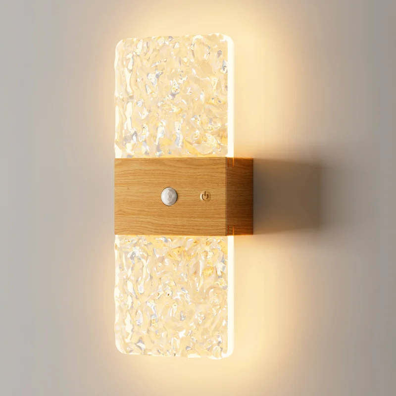 

Bedroom Motion-Sensor Ambient Night Light, Rechargeable, Magnetic, No-Wiring, Creative Decorative Wall Lamp