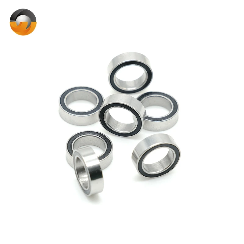 

SMR128RS 8x12x3.5mm 10pcs ABEC-7 Metal Sealed Stainless Steel Miniature Bearing SMR128 SMR128RS