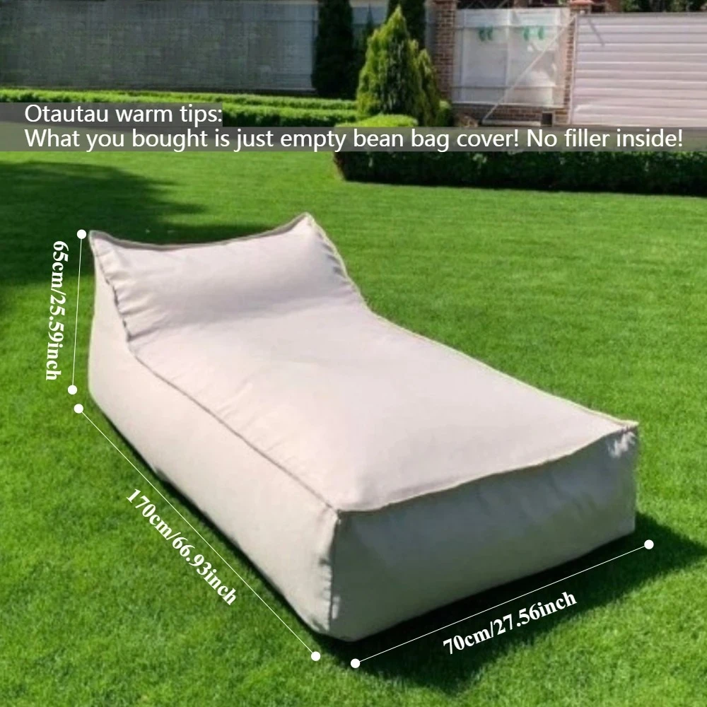 Bean Bag Lounger Cover Swim Pool Float Sofa Bed SF501【No Filler!Need To Buy Filler By Yourself !】