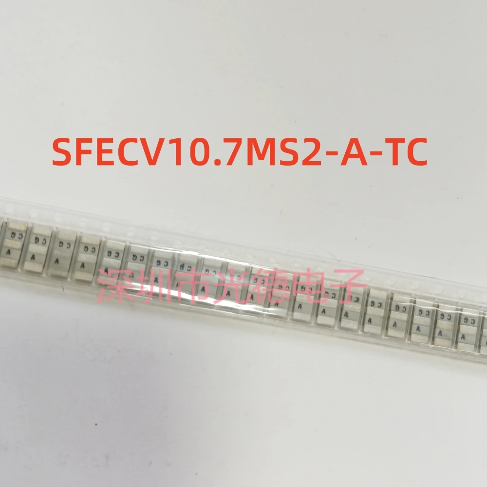 50pcs/Murata Ceramic Filter SFECV10.7MS2-A-TC 10.7MHZ 3*7 Patch 3 Pin Bandwidth 230K