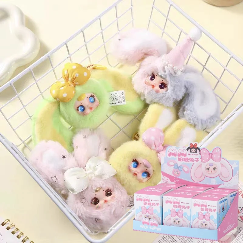 

В наличии: Новинка! Плюшевый брелок-кролик второго поколения Mm Milk Candy, милый креативный кулон-кролик для сумки, подарок на день рождения (слепая коробка)