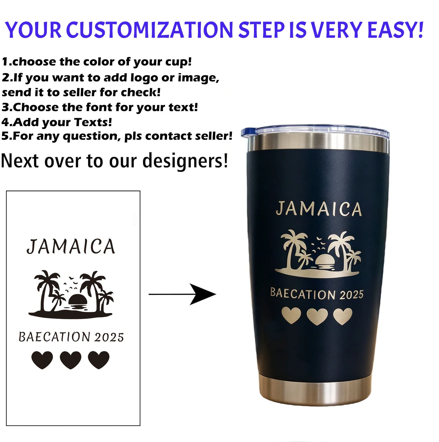 Personalisierter Becher mit Graviertem Namen - Individuelle Kaffeetasse 20 Unzen mit Deckel - Maßgeschneiderte Mitarbeiter-Anerkennungsgeschenke – Detail 5