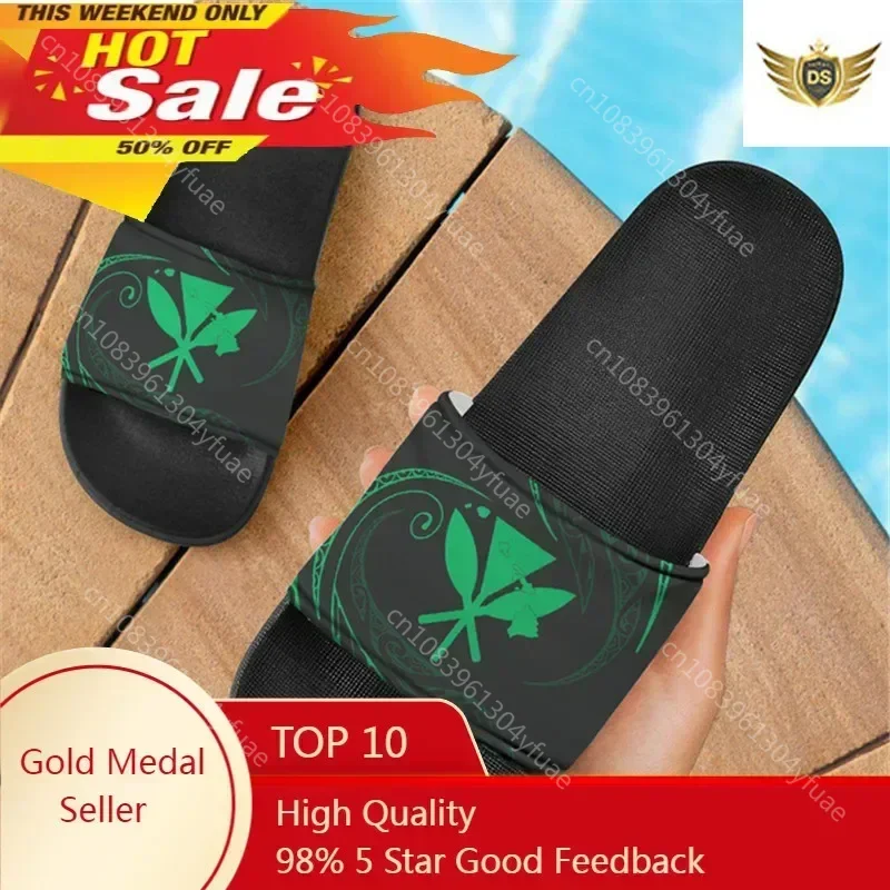 

Tribal Kanaka Maoli Summer Slides Women Slippers Fashion Home Slip On Slide Sandals Men Shoes Flip Flops Zapatillas Dropshipping