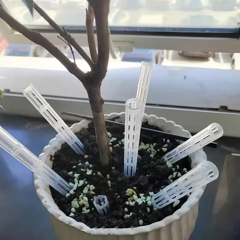 10Pcs Plant Aeration Tube Planter Insert Ventilation Tube Rootlet Rot Prevention Tube Prevent Overwatering For All Flower Pots