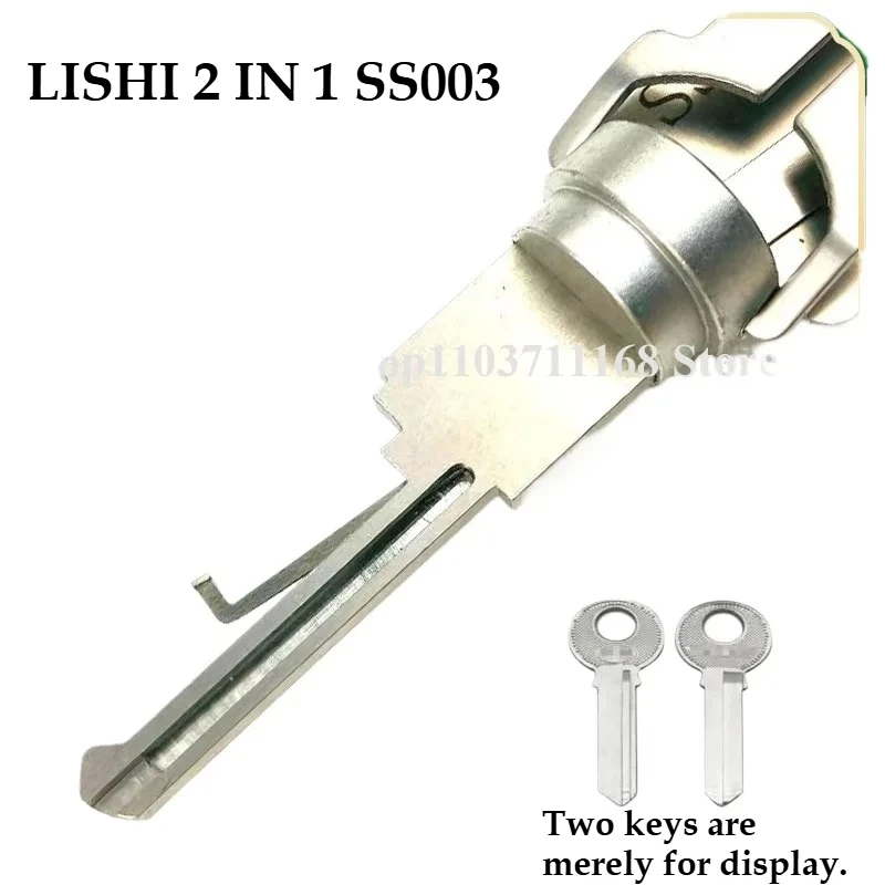 

LISHI 2 IN1 Ss003 Door Lock Pick and Decoder Tool for Civil Professional Locksmith Quick Opening Locksmith Master Key Kits