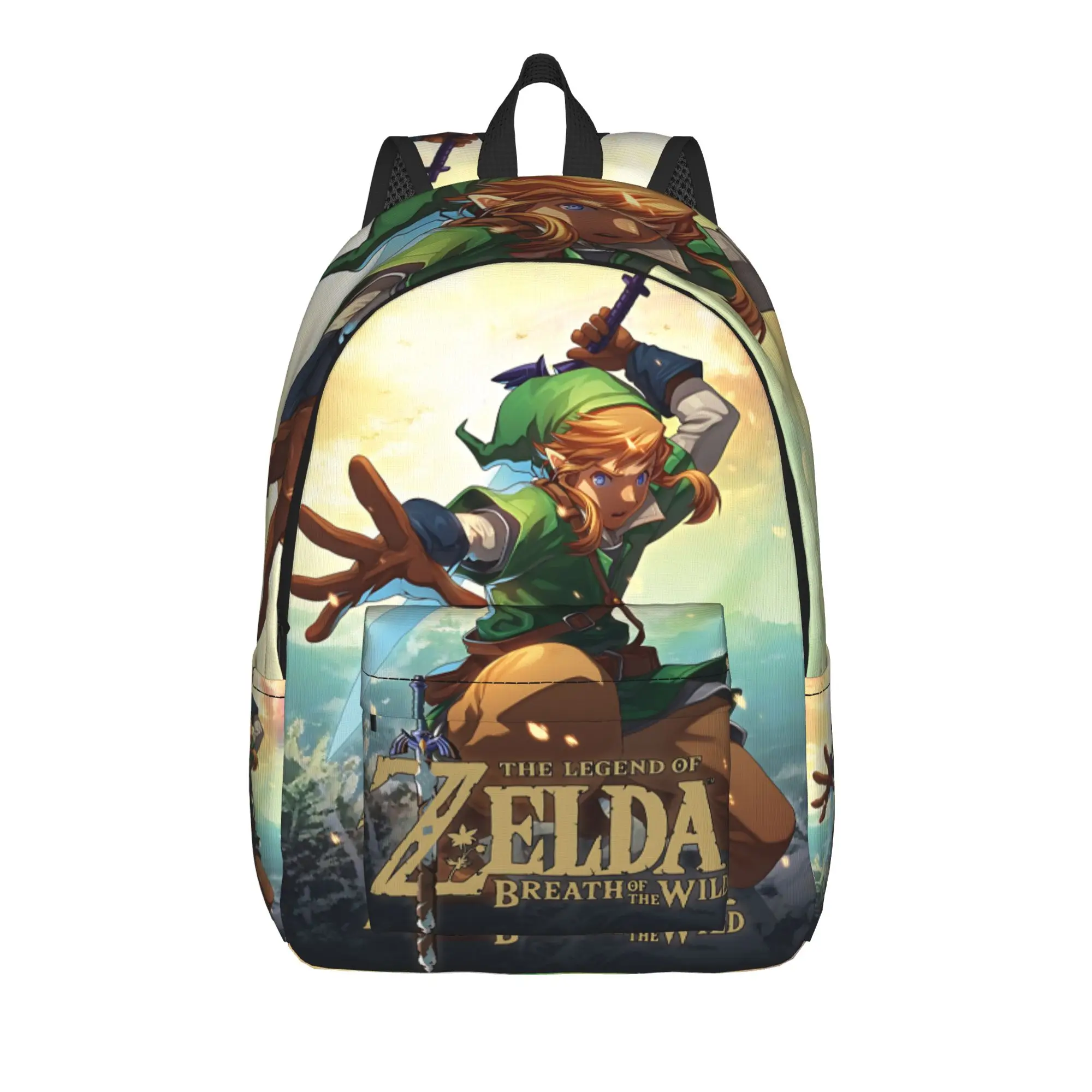 Fashion Z Zelda RPG Game Backpack  Mochilas Fashion Office Work Large Capacity Rucksack