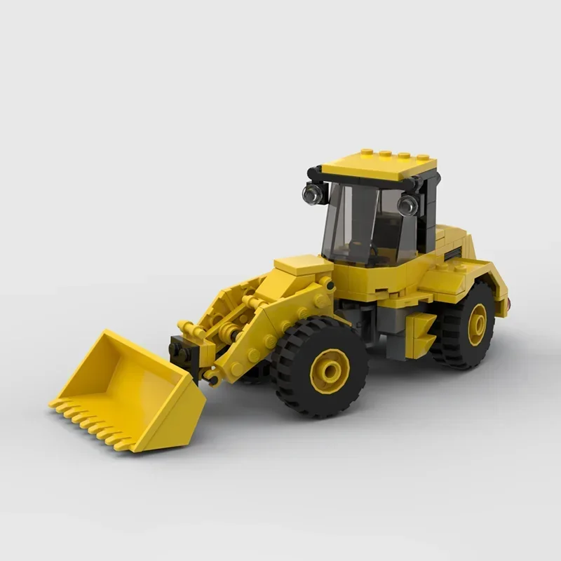 Moc Building Blocks Engineering Vehicle Series Model Technology Brick DIY Front End Loader Assembly Toy Holiday Gifts