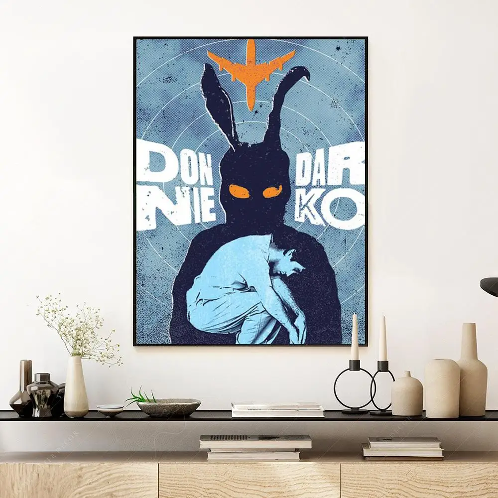 Horrorfilm D-Donnie Darko Poster, modernes ästhetisches Wandkunst-Poster, minimalistische Raumdekorationsartikel – Detail 16
