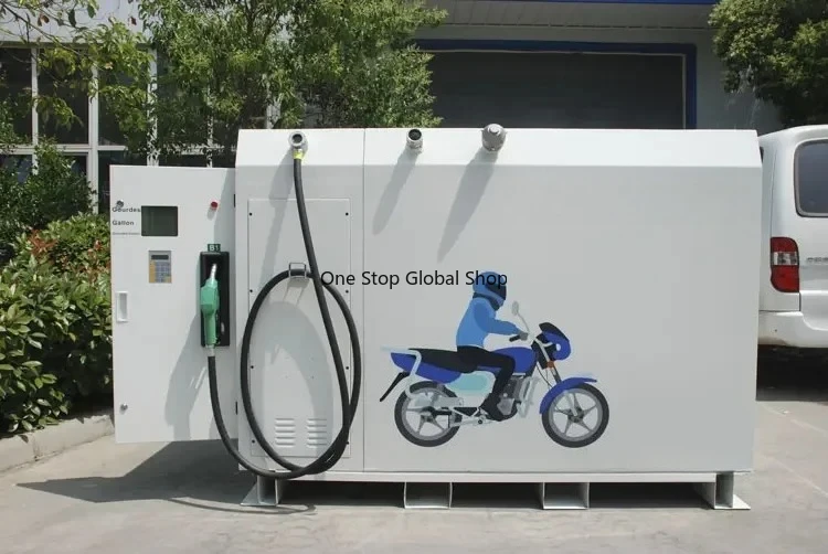 

1000 Liter Fuel Tank with Dispenser Mini oline Dispenser Mobile Petrol Pump Machine Price Portable Pump Station