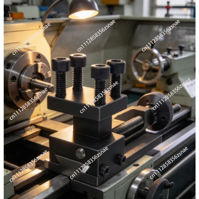 Rotary Angle Precision Tool Holder Mini Slide Plate Suitable for Mini Lathe SIEG C0 10154