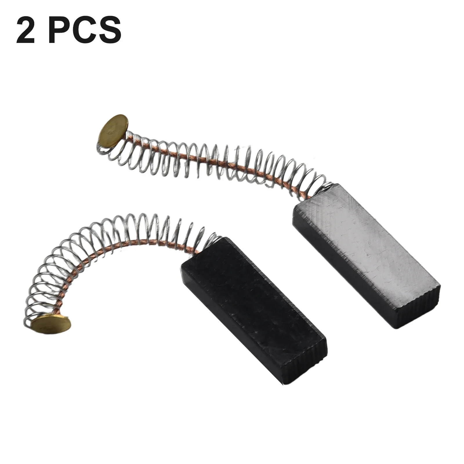 2pcs Carbon Brushes Graphite Ash Practical Washing Motor Accessories Assembly Electric Indoor Outdoor Brand New