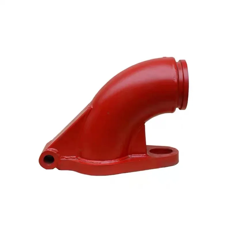 A810301010907 Hinge bend pipe is suitable for SY concrete pump vehicle pump to drag pump hopper parts