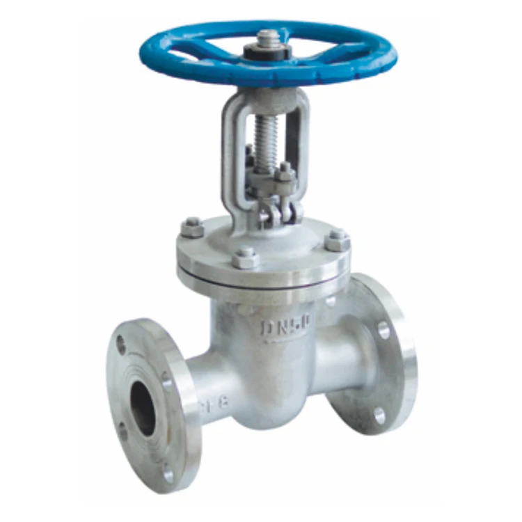 DONJOY sanitary stainless steel flange connection gate valve food beverage factory hygenic gate valve