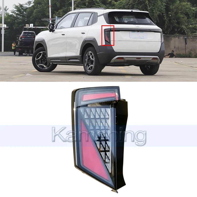 Kamshing Rear Bumper Taillight For Evolute i-JOY Dongfeng VIGO Nammi 06 Taillamp Rear Brake Light Signal Lamp Stop Light
