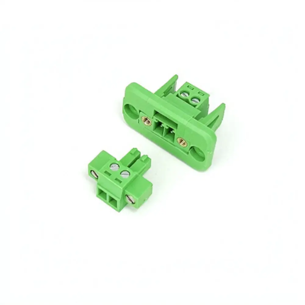 For For Sanhejin 15EDGWC Terminal Block Panel Mount Connector 3.81mm Pitch Industrial Electrical Wiring Component Hardware