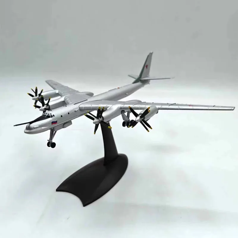 دييكاست الأصلي 1:200 الروسية TU-95 منفذها سبيكة نموذج طائرة جمع الديكور لعبة هدية Decration تذكارية
