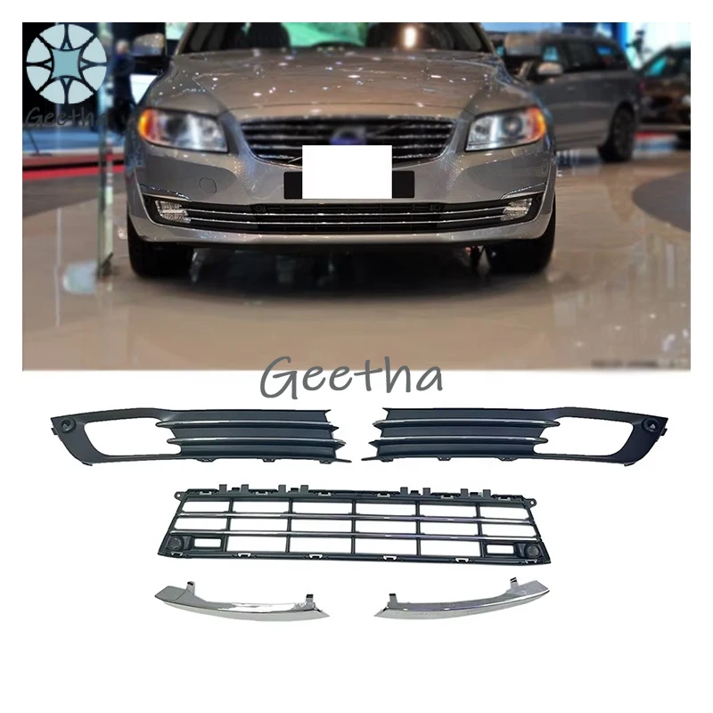 

Original Genuine Product Grille Fog Light Cover Bright Strip for Volvo S80 Car Bumper Grille (23-) Grille ABS Plastic