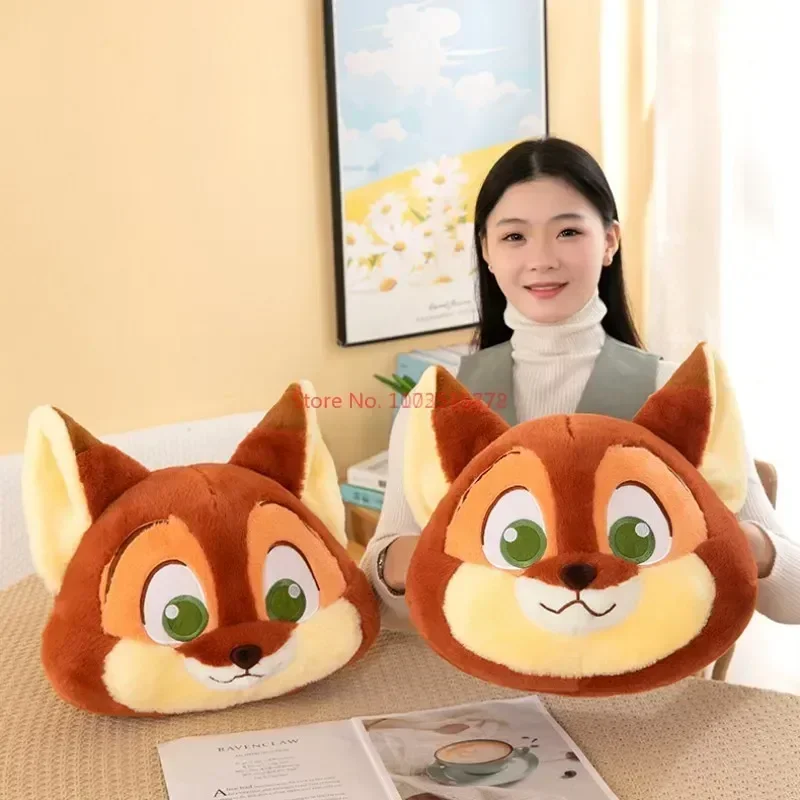 

Disney Zootopia Nick 43cm Hand Warmer Plush Toy Plush Rag Lovely Doll Pillow Children'S Dolls Bedroom Decor Gift Fox Xmas Girls