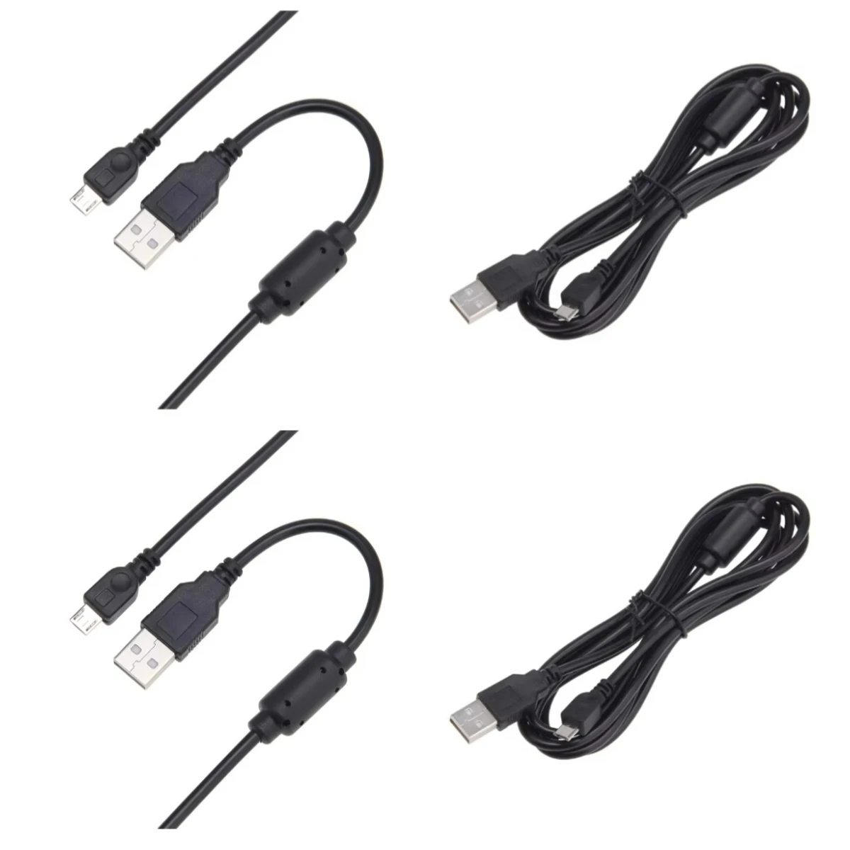 100pcs 1.8M Micro USB Sync Charger Data Cable Game Charging Line For PS4 Xbox One Wireless Controllers