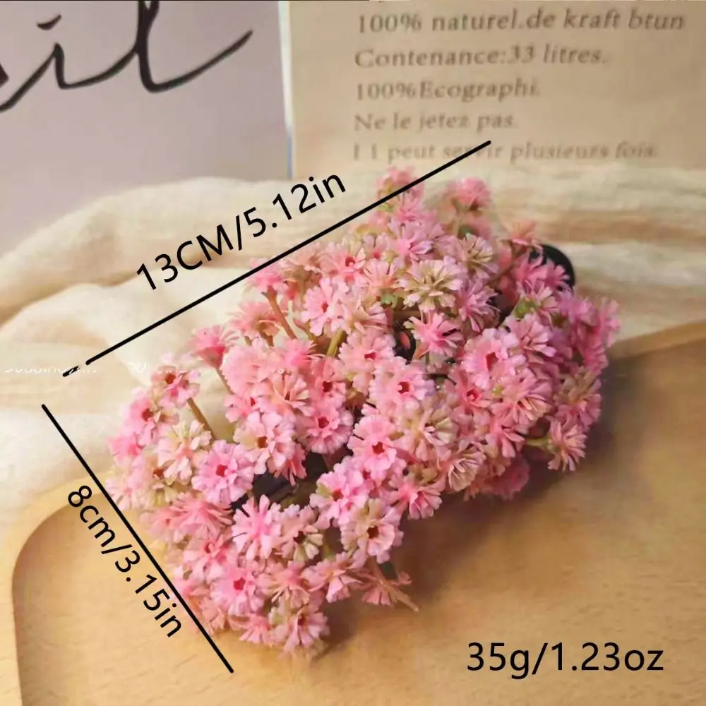 Headwear Sweet Starry Sky Flower Hair Clip Bohemian Simulation Flower Thai Hairpin Elegant Fairy Floral Side Clip Daily