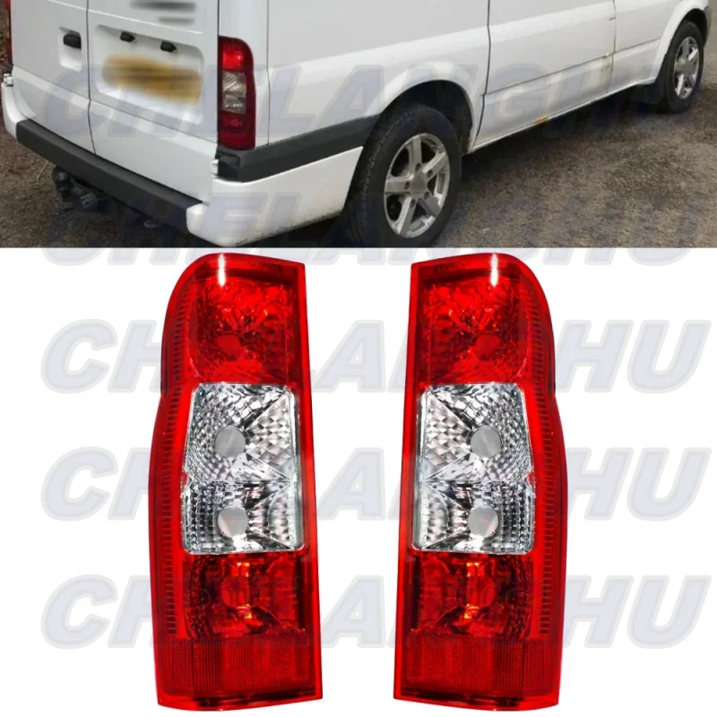 

For Ford Transit MK7 Van 2006 2007 2008 2009 2010 2011 2012 2013 2014 Pair Left+Right Tail Light Rear Lamp 4060340 1408388