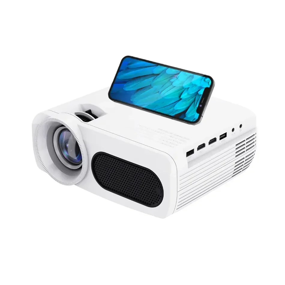 M7 Projector Portable HD 1080P Android 9 4k 2.4g 5g dual WiFi Phone Wireless 3D Video Home Cinema LED Smart Projector