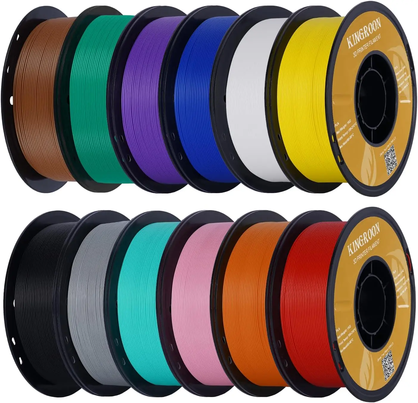 

Высокоскоростная нить Kingroon PLA для 3D-принтеров, 1,75 мм, быстрая печать 30-600 мм/с, высокоточная