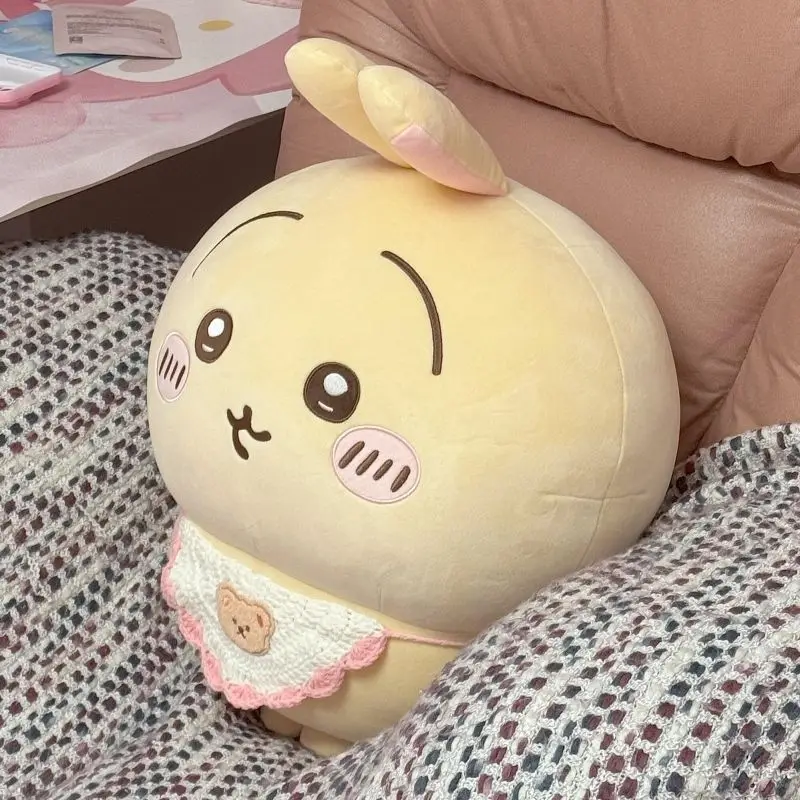 Kawaii Chiikawa Usagi Plush Doll Big Soft Stuffed Toy for Sleeping Hug Cute Figure Birthday Gift for Boys and Girls Home Decor