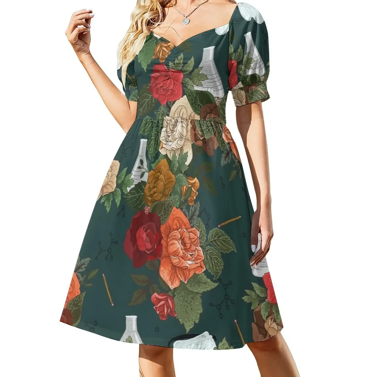 Chemistry Floral Sleeveless Dress women's dresses luxury dresses for woman 2025 dresses for women Dress for girls Dress