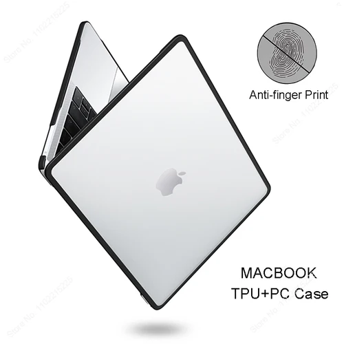 Imagen 1 del producto Para Macbook Air 15 pulgadas M2 A2941 Funda 2023 Air 13,6 A2681 13 pulgadas M1 Chip Funda para portátil Mac book Pro 13 14 16 Fundas Funda Coque