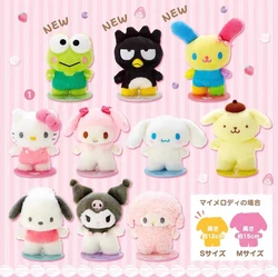 New Sanrio Melody Cinnamoroll Kuromi Hellokitty Magnetic Attraction Third Generation Standing Doll Substitutional Magnetism Toy