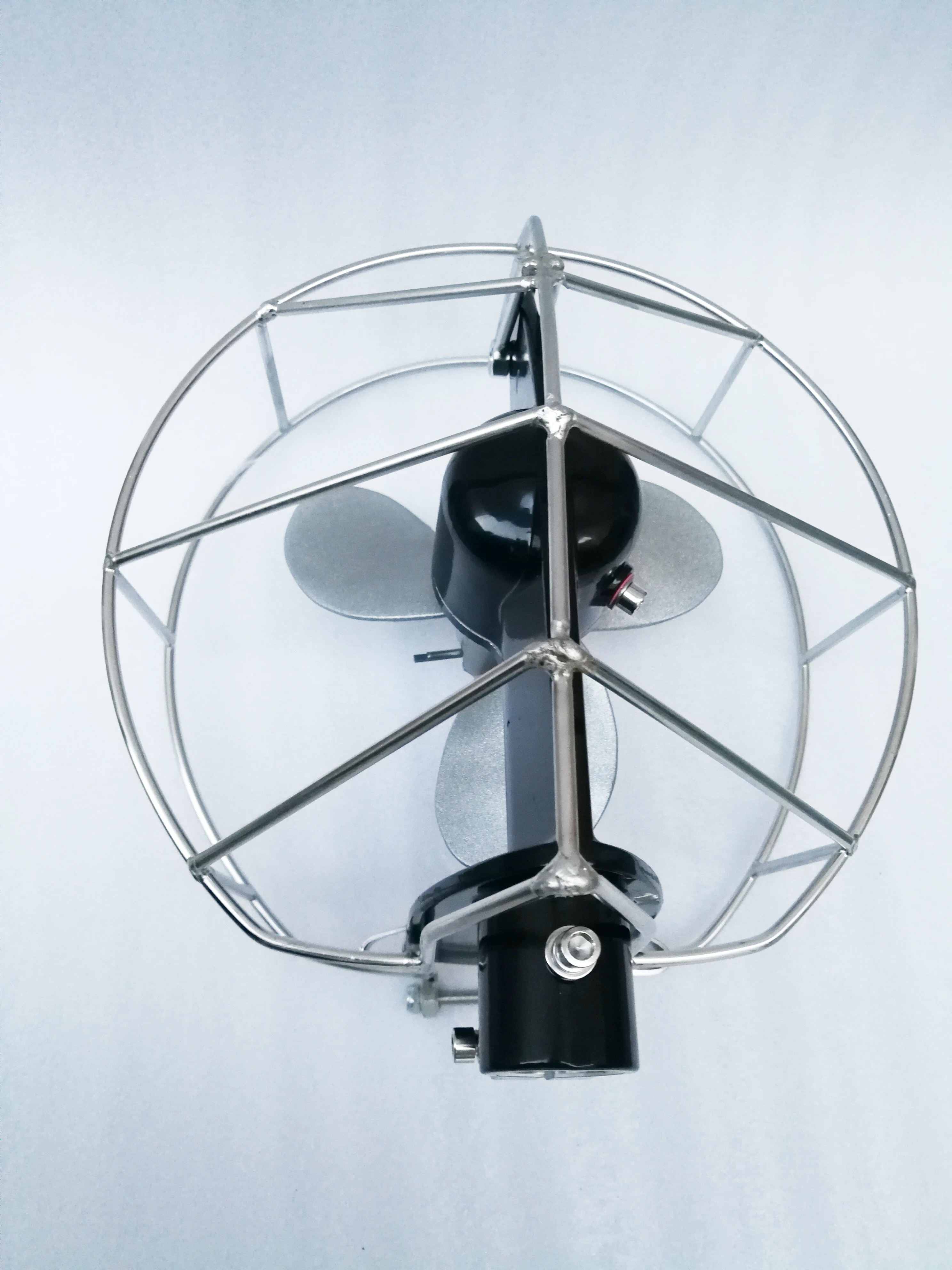 3HP Outboard Transmission GearCase Box Paddle Leaf Propeller With Stainless Safe Protection Protective Cover For 43cc 52cc 63cc