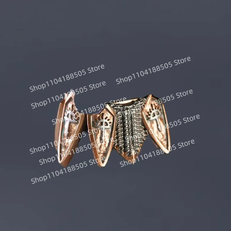 MOC บล็อก Heavy Hammer Knight Assembly Mini Action Figure อะนิเมะอุปกรณ์เสริมของเล่นเพื่อการศึกษาเด็กวันหยุดของขวัญ