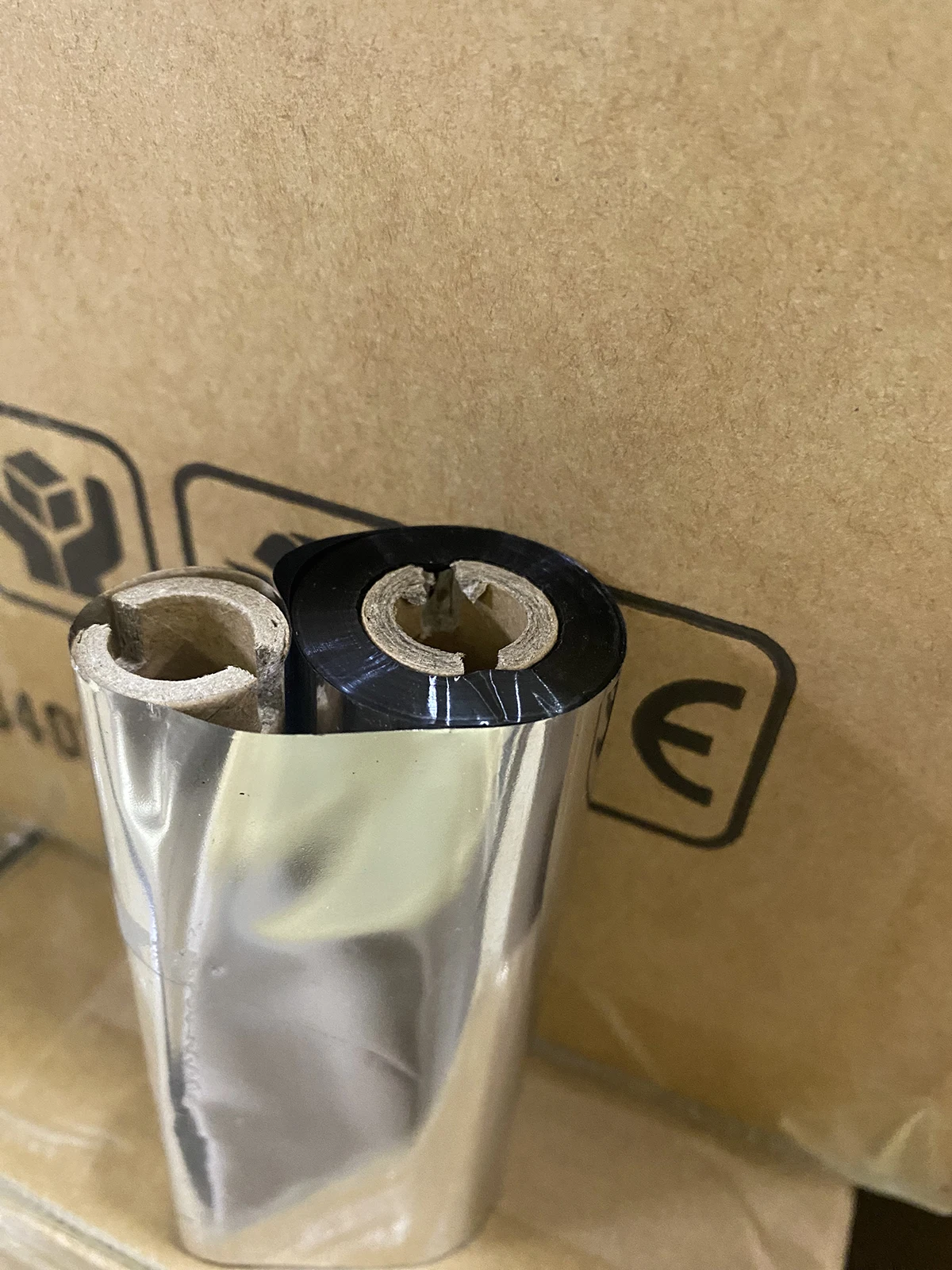 

2pc 110mm70m RESIN-ENHANCED WAX for GK888t 888TT GK420t TLP2844 Printer ribbon brand new with good quality