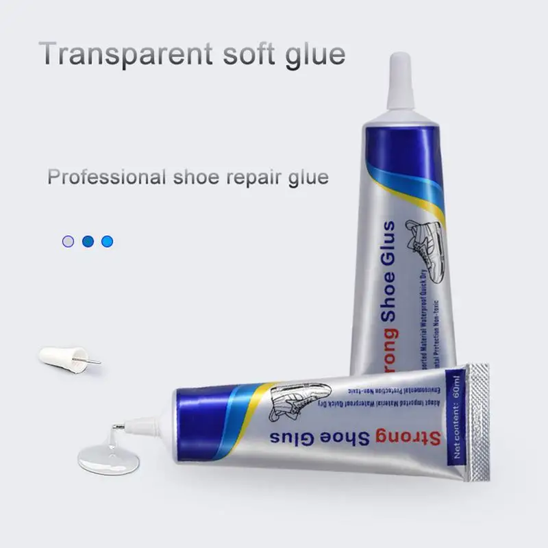 60ml Strong Shoe-Repairing Adhesive Super Universal Waterproof Shoe Factory Special Leather Shoe Repair Glue Household Repair