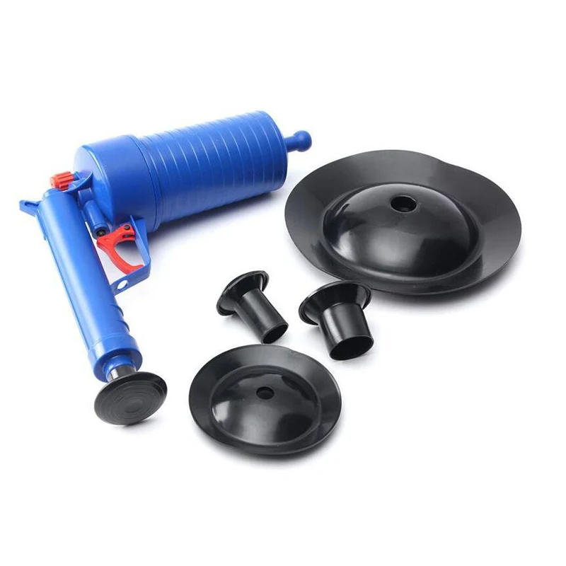 Air Pump Pressure Pipe Plunger Drain Cleaner Sewer Sinks Basin Pipeline Clogged Remover Bathroom Kitchen Toilet Cleaning Tools