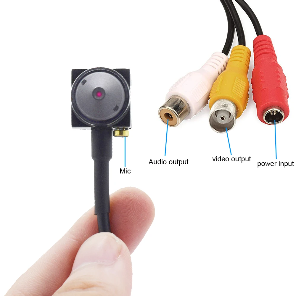 

1.0MP 1/4" CMOS Industrial Equipment Mini Camera 4in1 AHD/TVI/CVI/CVBS 15*15mm 3.7mm Pinhole Lens Analog BNC Industrial Camera