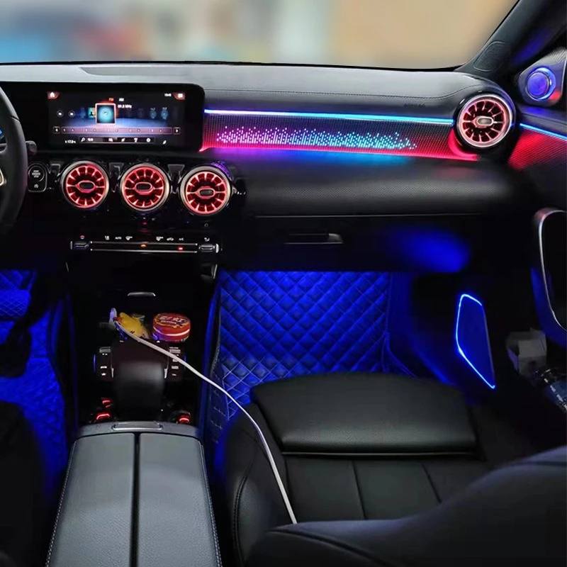 

Suitable for Mercedes-Benz co-pilot ambient light A-class W177 car co-pilot starlight panel atmosphere light modification