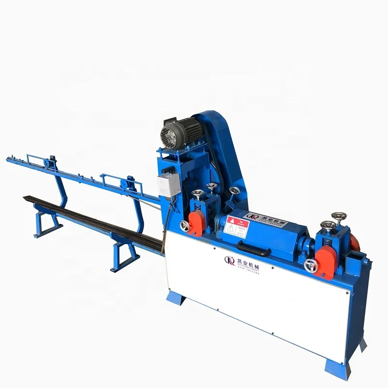 Automatic wire straightening and cutting machine