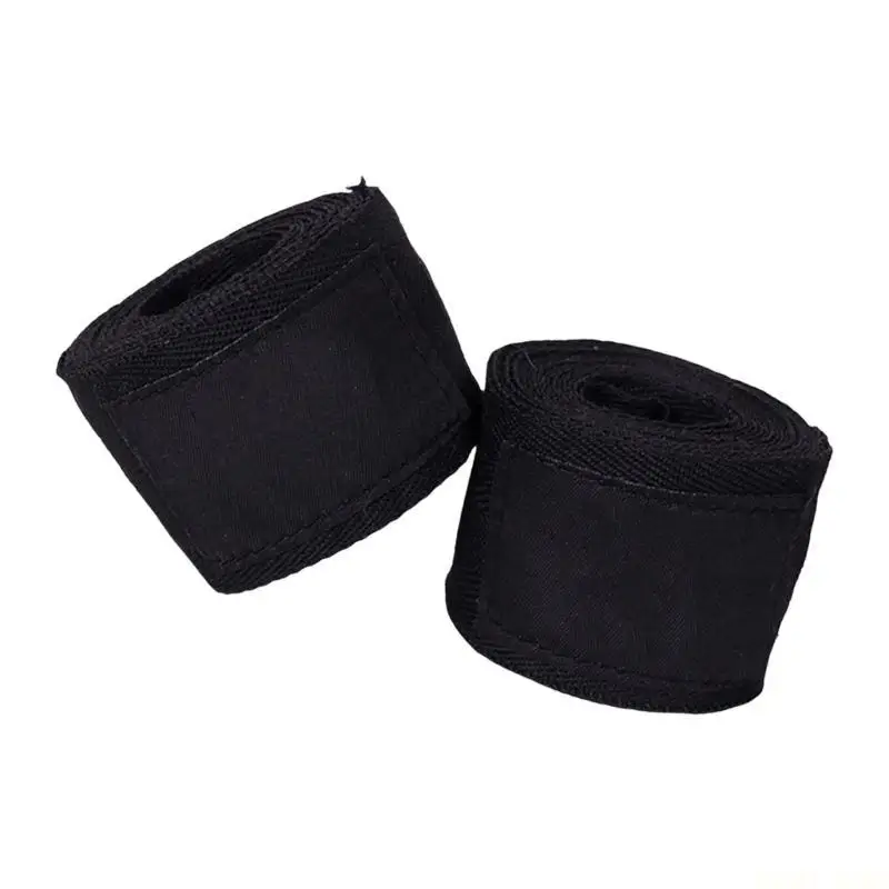 U2JB 2 Pcs 3/5m Long Wrist Straps Boxing Hand Wrap Long Wrist Straps for MMA