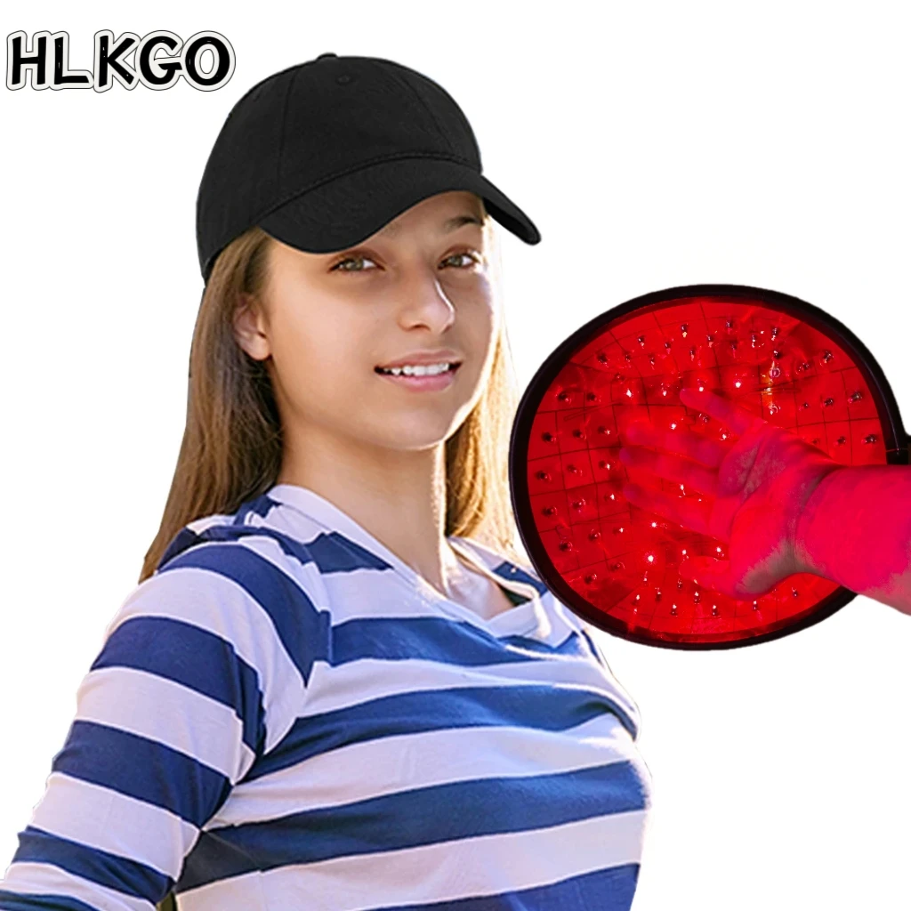 

Laser Hair Growth Cap 650nm, Portable Low Level Light Therapy Hat for Hair Thickening and Scalp Health Maintenance