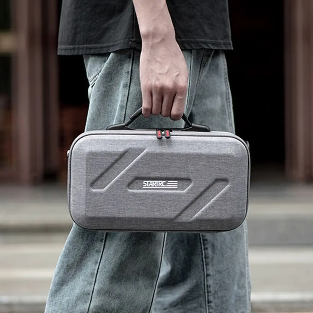 

Shockproof Camera Storage Bag Hard Anti-Drop Panoramic Camera Carrying Case Waterproof Adjustable Strap for DJI OSMO 360