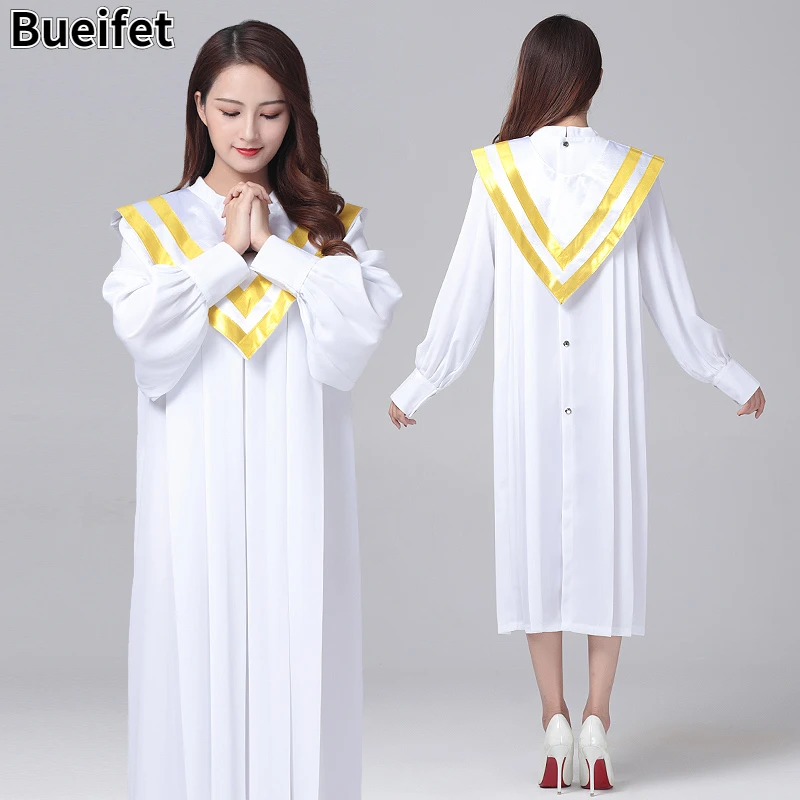 

Hymn Clothing Christian Church Choir Dress Clothing Jesus Class Service Wear Wedding Hymn Holy Garments Nun Costume Christian